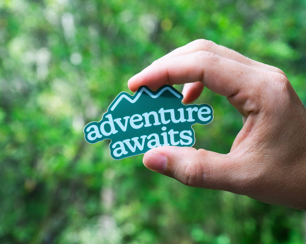 Adventure Awaits Sticker